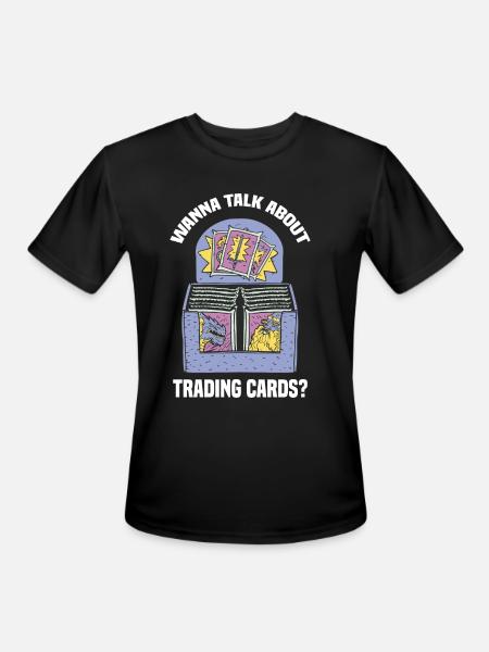 Trading cards - Men's Moisture Wicking Performance T-Shirt - black