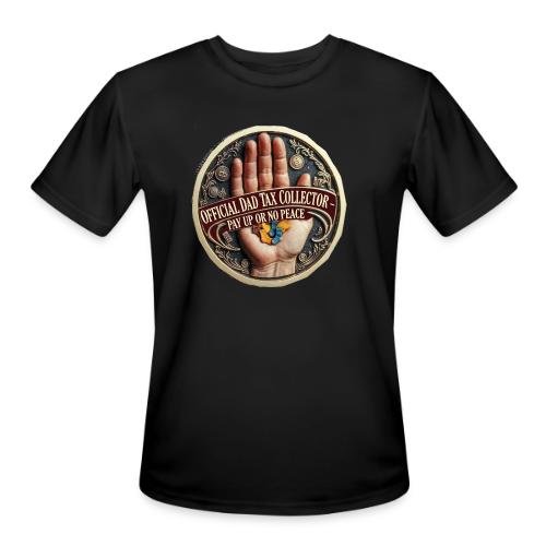 Dad Tax Collector Medallion T Shirt - Men's Moisture Wicking Performance T-Shirt