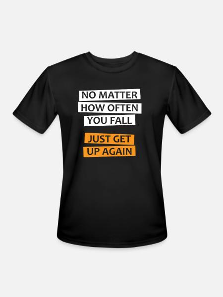 Entrepreneur - Men's Moisture Wicking Performance T-Shirt - black