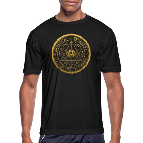 Sigillum Obscura Aurum - Men's Moisture Wicking Performance T-Shirt