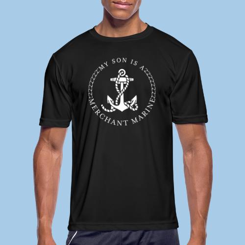 MY SON IS A MERCHANT MARINE - Men's Moisture Wicking Performance T-Shirt