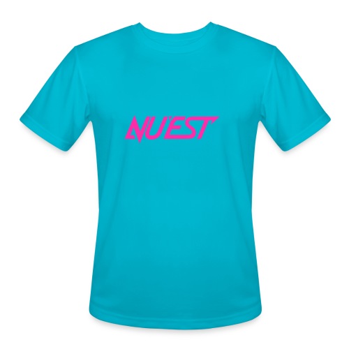 NU'EST Logo in Pink Women's Hoodie - Men's Moisture Wicking Performance T-Shirt