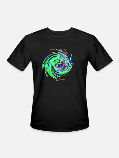 Where's the Purple? - Men's Moisture Wicking Performance T-Shirt - black