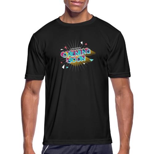 Opening soon. - Men's Moisture Wicking Performance T-Shirt