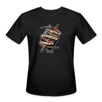 John Wick Pencil - Men's Moisture Wicking Performance T-Shirt - black - Front - Jackson (183cm)