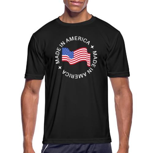 Made in America - Men's Moisture Wicking Performance T-Shirt