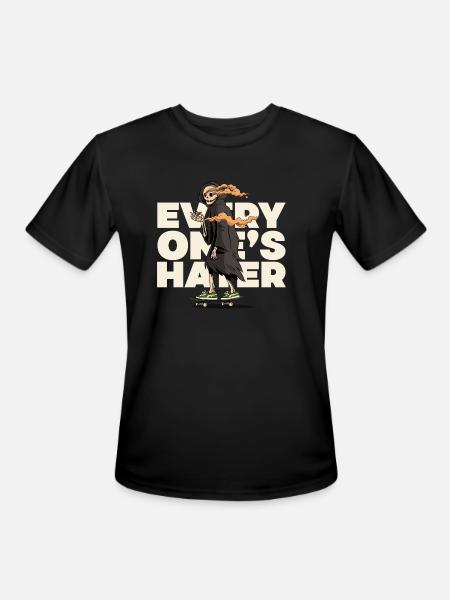 Every One's Hater | Silly - Men's Moisture Wicking Performance T-Shirt - black