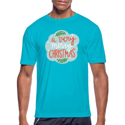 Christmas sticker - Men's Moisture Wicking Performance T-Shirt