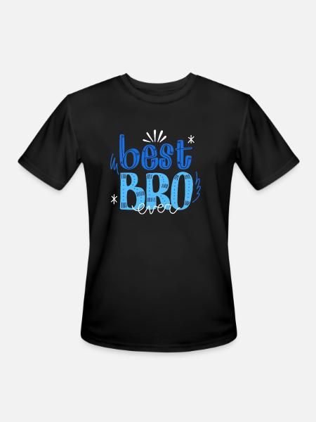 Best BRO - Men's Moisture Wicking Performance T-Shirt - black