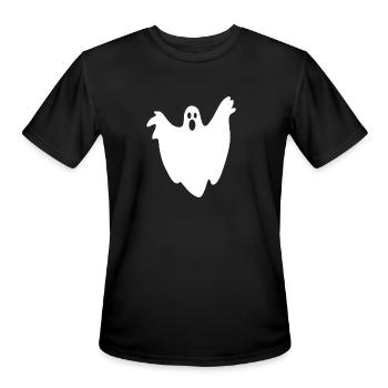 Ghost - Men's Moisture Wicking Performance T-Shirt - black - Front - Jackson (183cm)