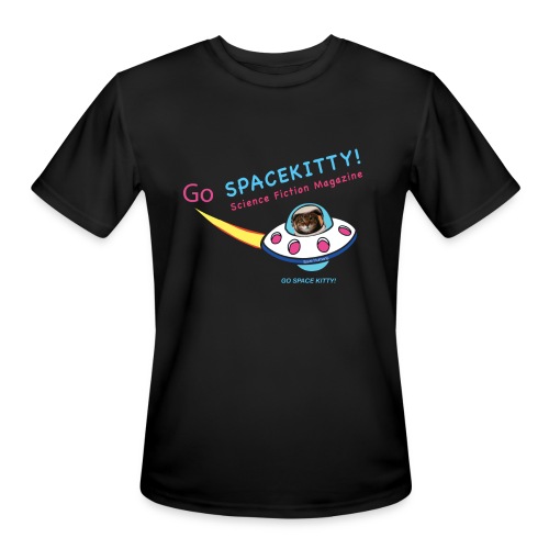 Go Space Kitty! - Men's Moisture Wicking Performance T-Shirt