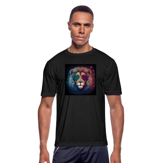 Jesus Lion of Judah wearing love glasses