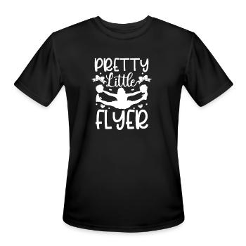 Pretty little flyer - Men's Moisture Wicking Performance T-Shirt - black - Front - Jackson (183cm)