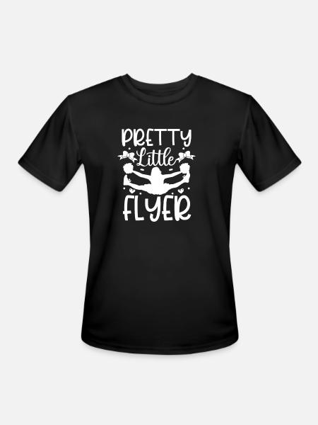 Pretty little flyer - Men's Moisture Wicking Performance T-Shirt - black