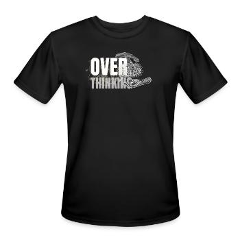 Queer Thinking Collage - Men's Moisture Wicking Performance T-Shirt - black - Front - Jackson (183cm)