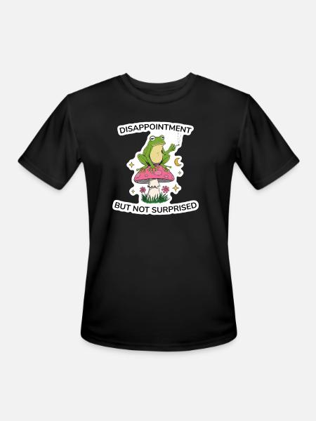 Disappointment But Not Surprised - Men's Moisture Wicking Performance T-Shirt - black