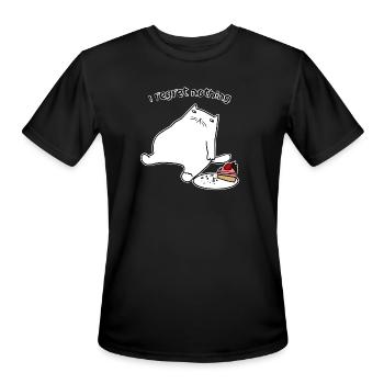 I regret nothing - Men's Moisture Wicking Performance T-Shirt - black - Front - Jackson (183cm)