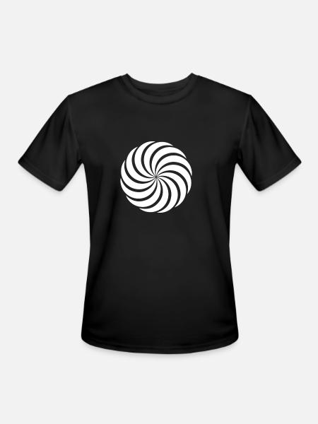 windy - Men's Moisture Wicking Performance T-Shirt - black