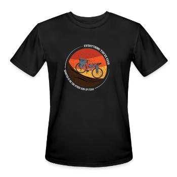 dune movie sand - Men's Moisture Wicking Performance T-Shirt - black - Front - Jackson (183cm)