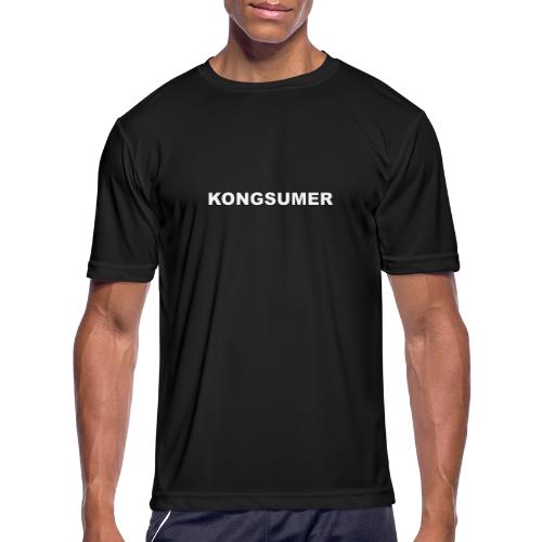 Kongsumer Logo - Men's Moisture Wicking Performance T-Shirt