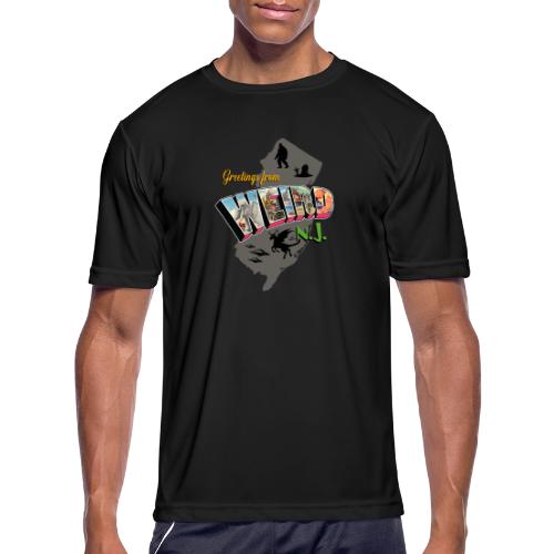 Greetings from WNJ - Men's Moisture Wicking Performance T-Shirt