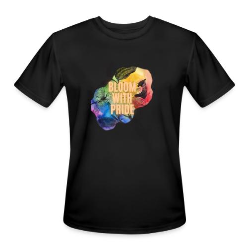 Bloom With Pride - Men's Moisture Wicking Performance T-Shirt