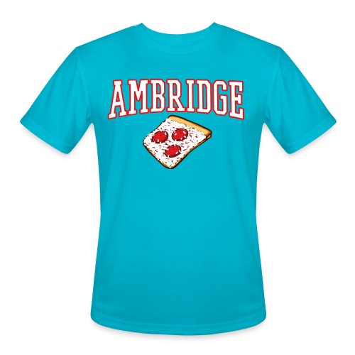 Ambridge Pizza - Men's Moisture Wicking Performance T-Shirt