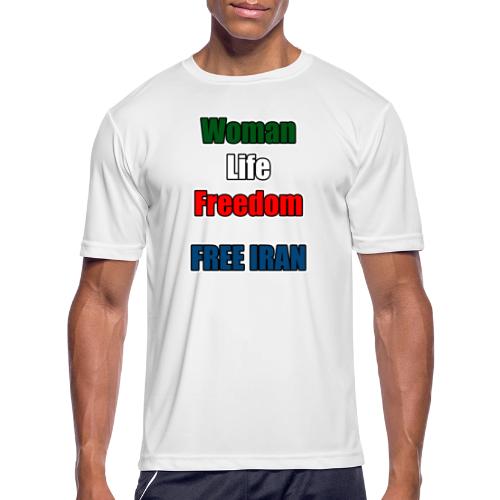 Woman Life Freedom - Men's Moisture Wicking Performance T-Shirt