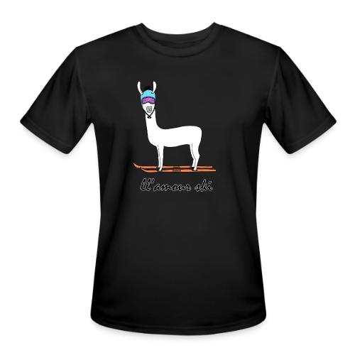 Skiin' llama - Men's Moisture Wicking Performance T-Shirt