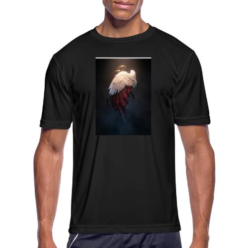 Angel vs Demon Wings Dark Aesthetic Gothic T-Shirt - Men's Moisture Wicking Performance T-Shirt