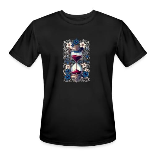 Our Moments Defy Time Hourglass Gifts T-Shirt - Men's Moisture Wicking Performance T-Shirt