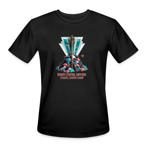 Remote Control Emperor T Shirt - Men's Moisture Wicking Performance T-Shirt