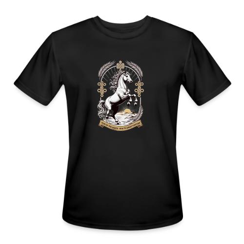 Year of the Horse Rearing T Shirt, Lunar New Year - Men's Moisture Wicking Performance T-Shirt
