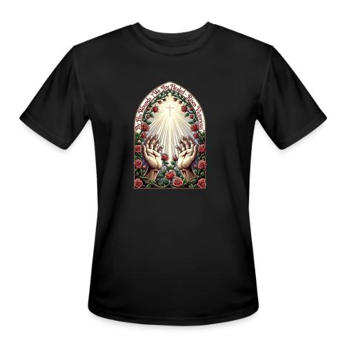 Easter By His Wounds Healed T Shirt, Renewal Gift - Men's Moisture Wicking Performance T-Shirt