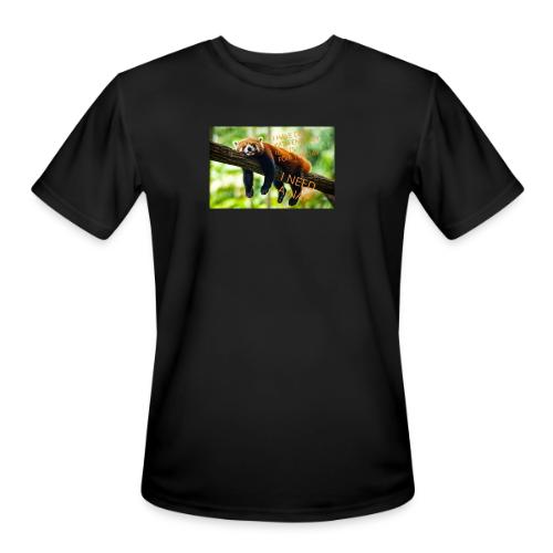 Fox napping meme - Men's Moisture Wicking Performance T-Shirt
