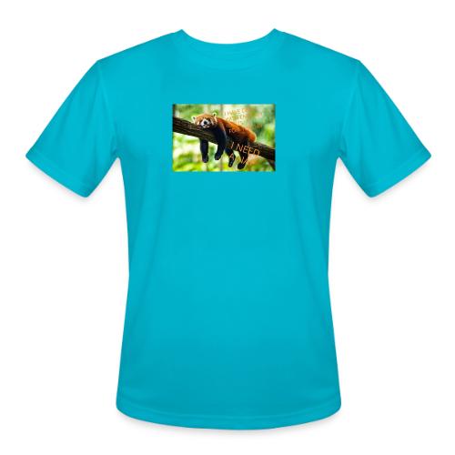 Fox napping meme - Men's Moisture Wicking Performance T-Shirt