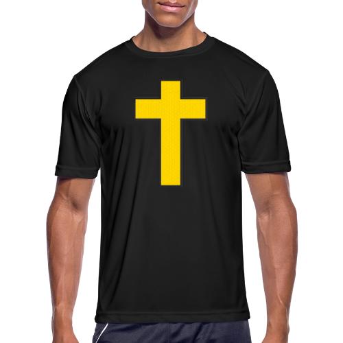 Kevlar Cross Shirt–Christian Strength and Protect - Men's Moisture Wicking Performance T-Shirt