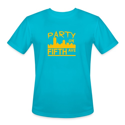 Party on Fifth Ave - Men's Moisture Wicking Performance T-Shirt