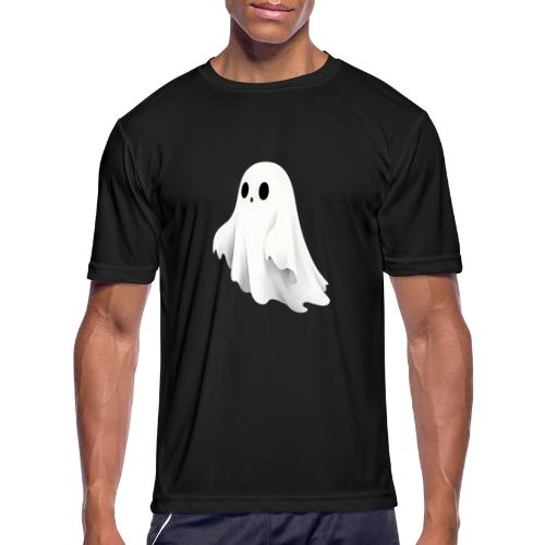 Cute Ghost Cartoon Design - Men's Moisture Wicking Performance T-Shirt
