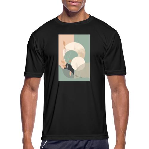Day to Night in the Garden - Men's Moisture Wicking Performance T-Shirt