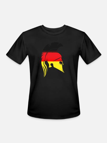 Sparta Germany - Men's Moisture Wicking Performance T-Shirt - black