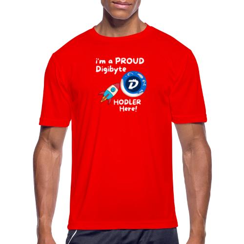 Digibyte Hodler - Men's Moisture Wicking Performance T-Shirt