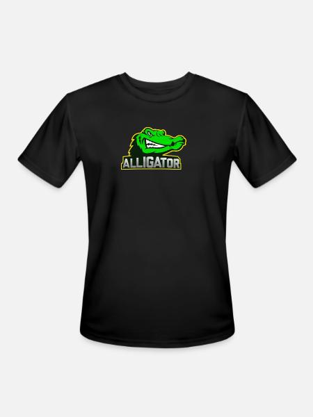 Alligator lovers - Men's Moisture Wicking Performance T-Shirt - black