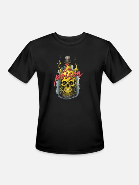 I'm poison - Men's Moisture Wicking Performance T-Shirt - black