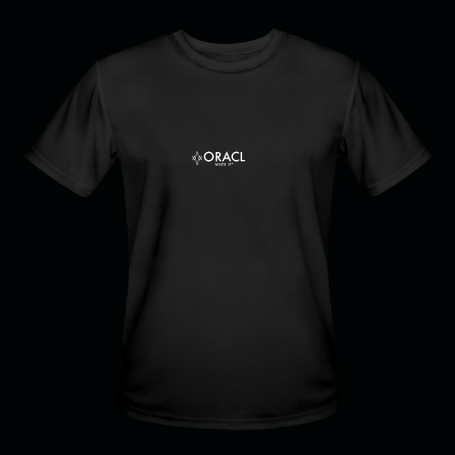 ORACL LOGO WHITE - Men's Moisture Wicking Performance T-Shirt