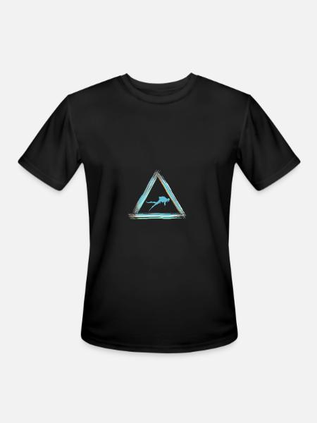 Scuba Diving - Men's Moisture Wicking Performance T-Shirt - black