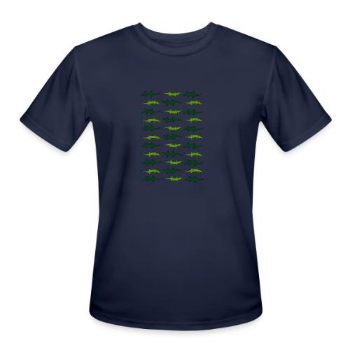 Crocs and gators - Men's Moisture Wicking Performance T-Shirt