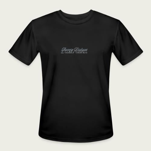 Recovery Dialogues and Sober Stories Official Logo - Men's Moisture Wicking Performance T-Shirt