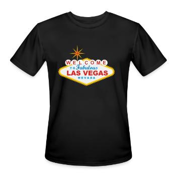 Welcome to Fabulous - Men's Moisture Wicking Performance T-Shirt - black - Front - Jackson (183cm)