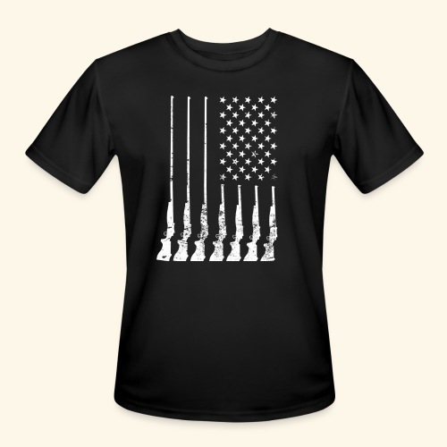 Gun Flag - Men's Moisture Wicking Performance T-Shirt